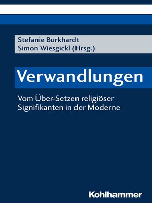 cover image of Verwandlungen